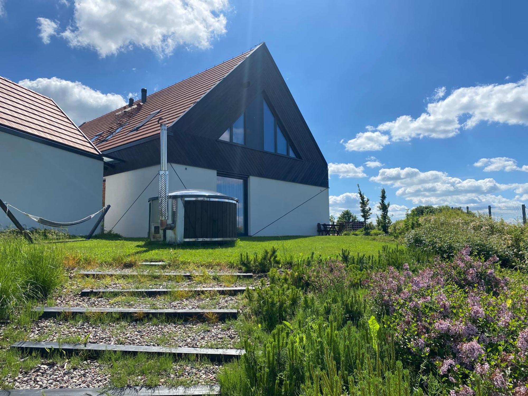 Luksusowy apartament Ryn Mazury Widok na Jezioro, Gorąca BALIA Zewnętrze zdjęcie